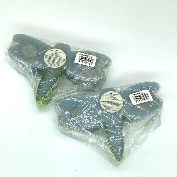 Candles Lot of 2 Dragonfly Floating Candles Blue and Green - Picture 3 of 7